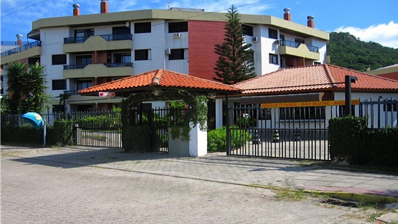 Appartamento Linda Cobertura Frente Mar Com Piscina Privativa E Pe Na Areia! Florianópolis Esterno foto