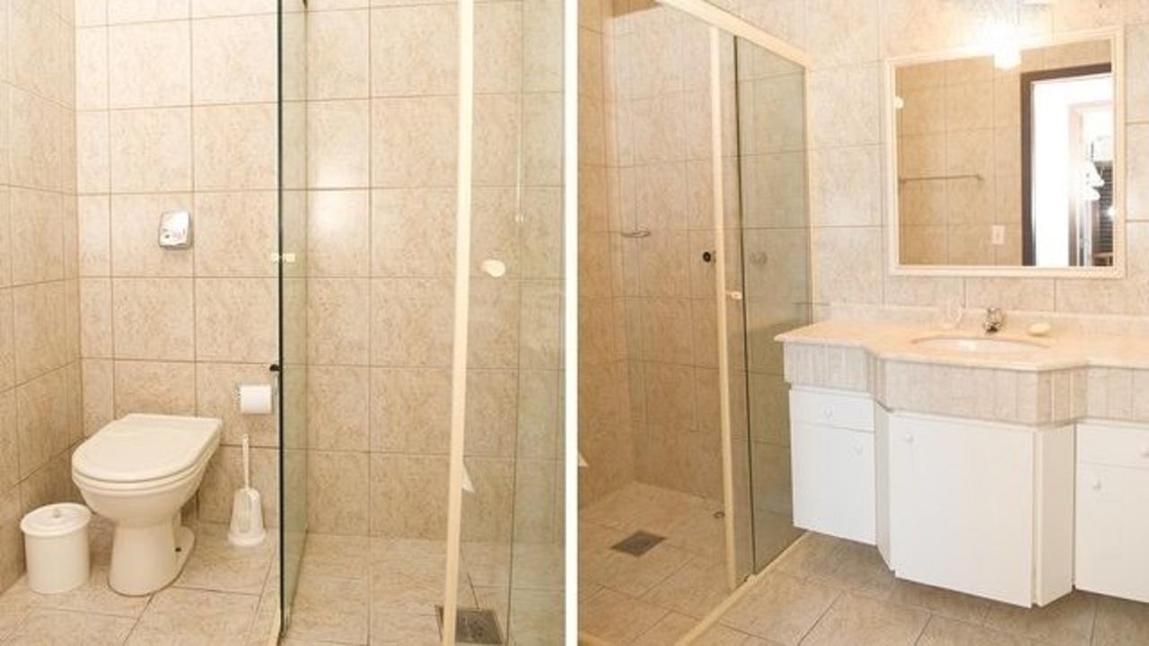 Appartamento Linda Cobertura Frente Mar Com Piscina Privativa E Pe Na Areia! Florianópolis Esterno foto