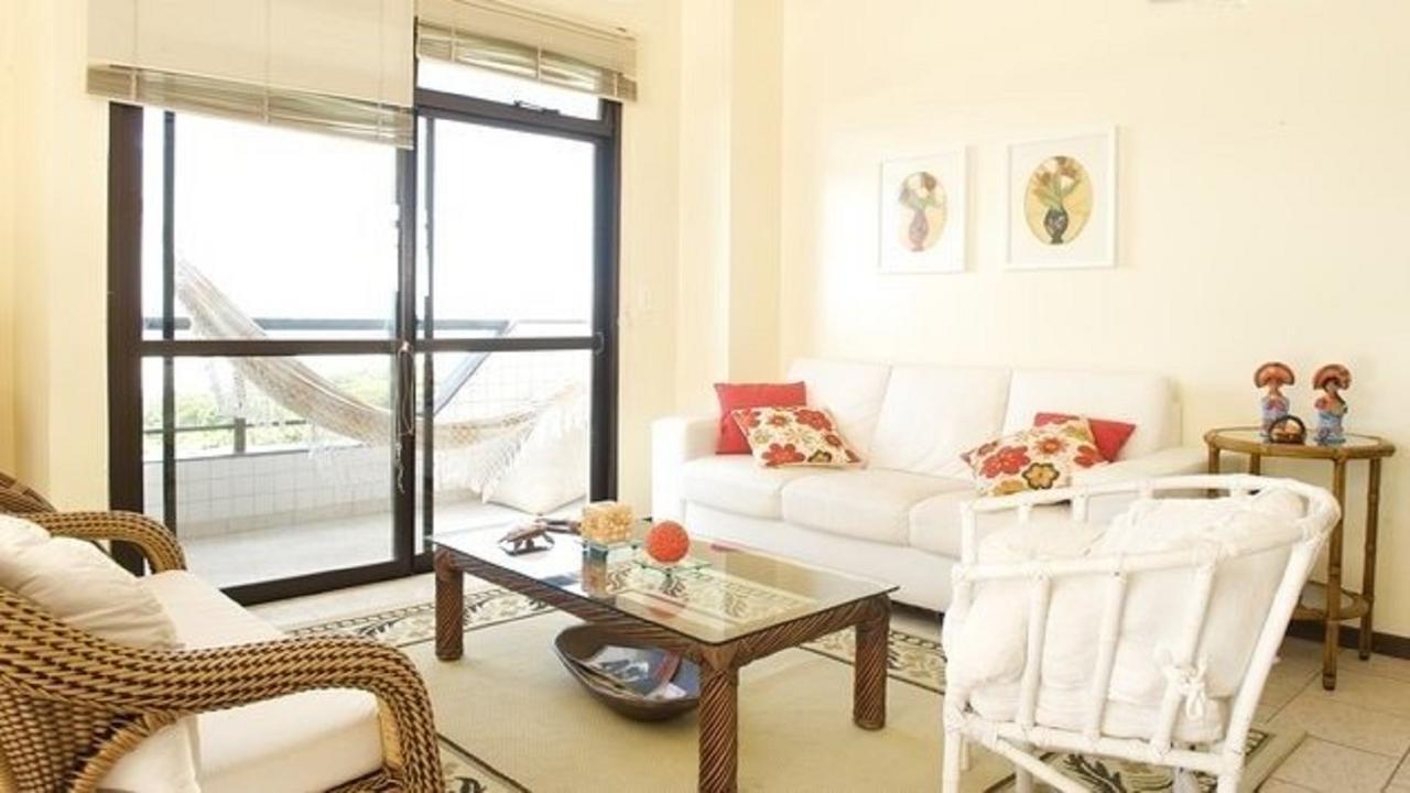 Appartamento Linda Cobertura Frente Mar Com Piscina Privativa E Pe Na Areia! Florianópolis Esterno foto