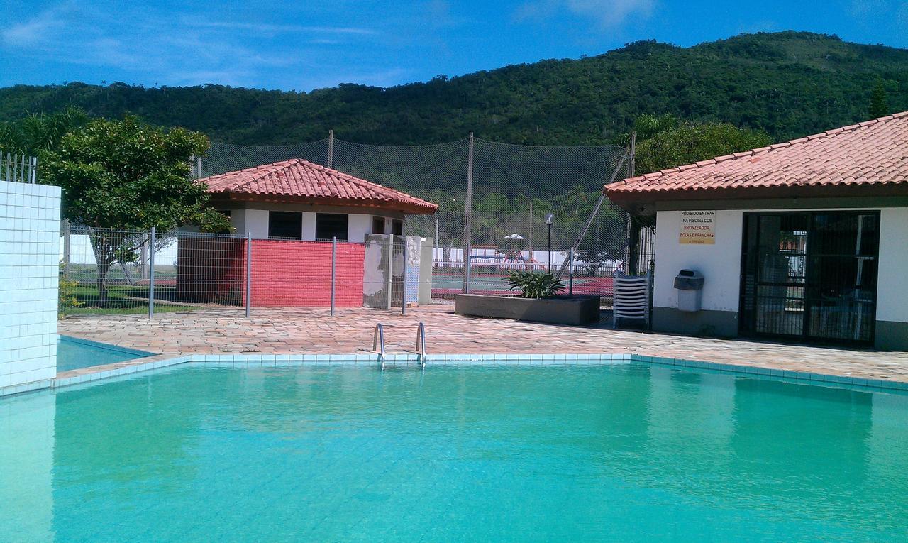Appartamento Linda Cobertura Frente Mar Com Piscina Privativa E Pe Na Areia! Florianópolis Esterno foto